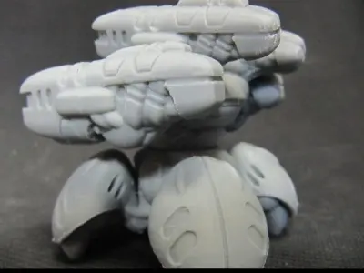 CHIBI-TECH SD - DELTAN ULTRA-HVY PLASMA GUNPOD         3D print model