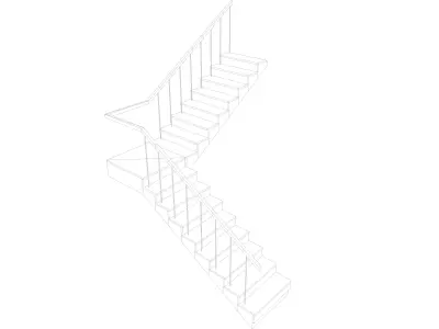 Stair case  3D model