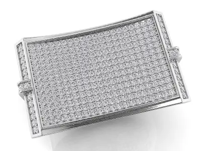 Big fancy mans ring 3D print model