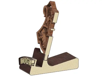 Harry Potter Standphone or Tablet Hogwarts 3D print model