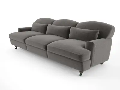 De Padova - Raffles Sofa - three-seater sofa 3D model