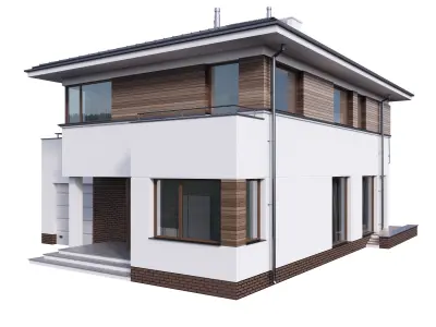 Villa 01 House Cottage  3D model