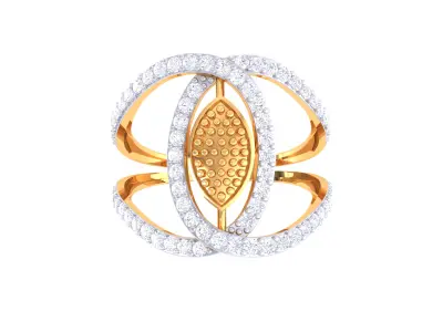  Women Ring MTL 3dm STL OBJ FBX Details 3D print model 46