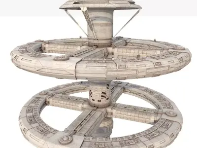 Space station  3D model