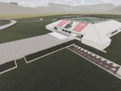 Ataturk Cultural Center 3D model