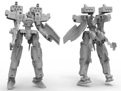 Robot MVR 20 3D model