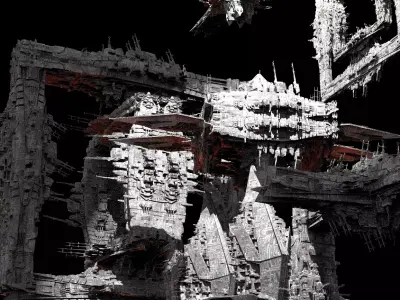 Overlord bases Kit bash  3D model