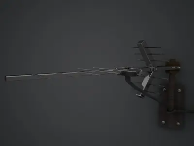 Antenna tv - tv 3D model