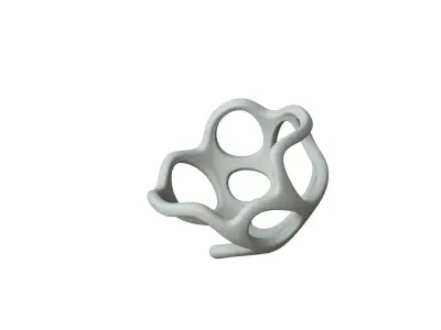 SciFi Cube Object No 25527 Low Poly Shape Texture