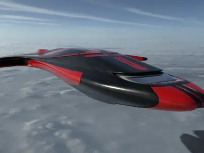 Explorer Spaceship 3D model