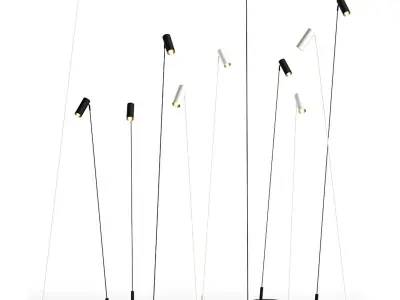 Reach Floor Lamp by Jos Muller - TossB 3D Model Pack