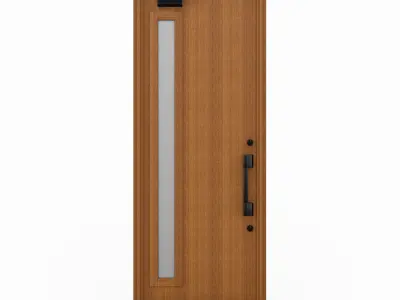 YKK AP Venato D30 N05T Japanese Entrance Door 3D model