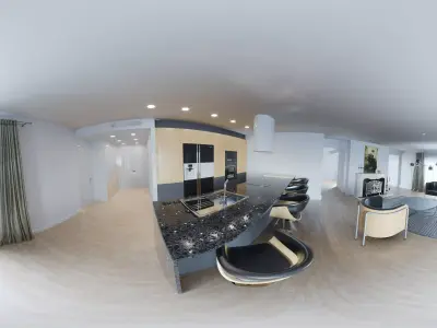 Kitchen modern 3D model