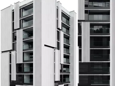 RESIDENTIAL BUILDING NO104 A 3D model