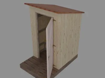 Outhouse 3D model