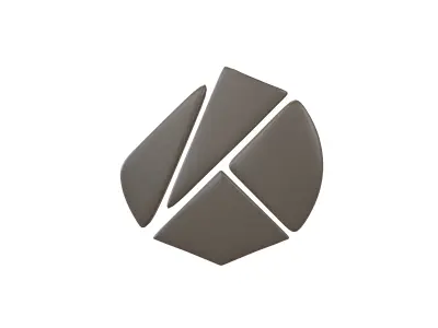 Klaytn Coin v2 001 Low-poly 3D model