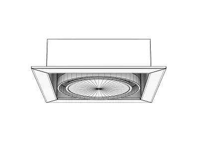 Ceiling Halogen 3 3D model