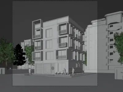 Exterior design 3D model order
