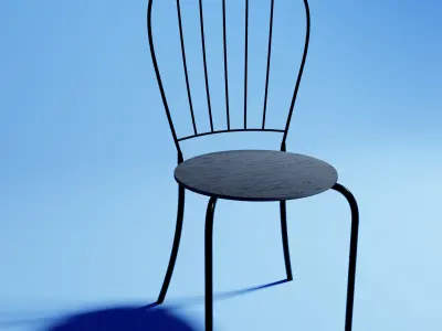 Beautiful  Exterior Chair 3D model