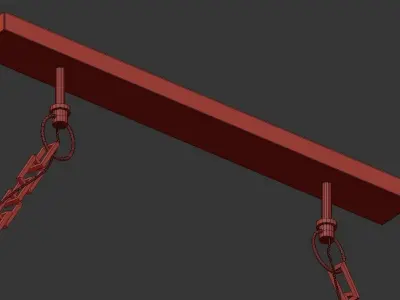 Billiards Light 3D model