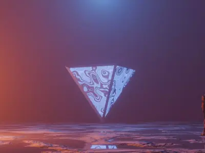 Sci-Fi Lighting Objects Animation 3D model