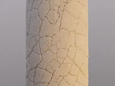 Cracked Asphalt PBR Texture Texture