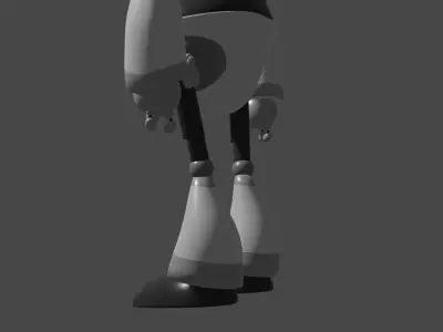 Smart Robot Low-poly 3D model buy