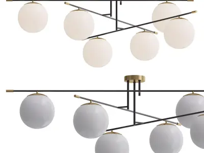 Maytoni Nostalgia ceiling light 3D model