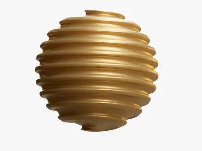 Sphere Ball Art 3D model