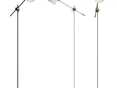 Bolia - Bureau Floor Lamp 3D model