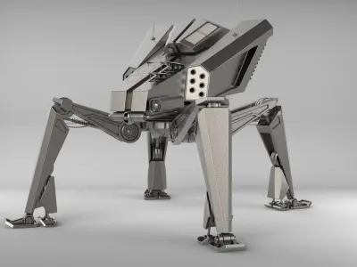 ARAK mech 3D model