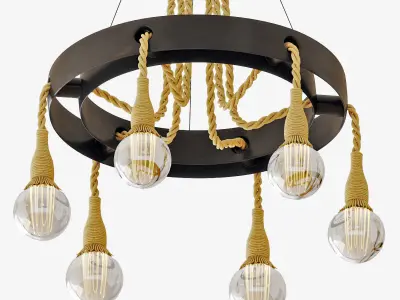 INDUSTRIAL LOFT PENDANT LAMP 3D model