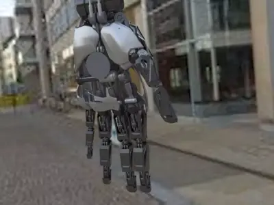 Robot hand 3D model order