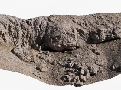  Big Cliff Terrain Scanned StemCell 