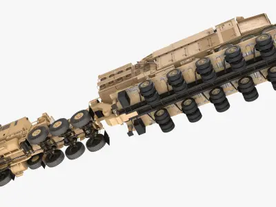  Tactical Radar Transport Heavy Hauler Sand 