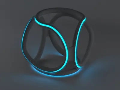 lamp infinity 3D model