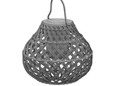Pedro Series Pot Outdoor Lighting 3D model