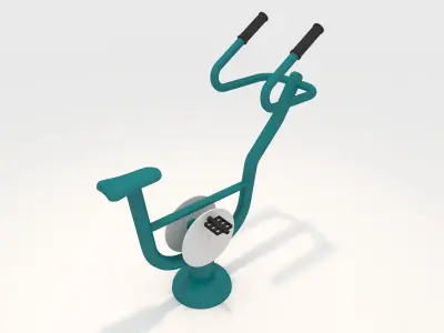 Collection Gym Outdoor 4 3D Model Pack