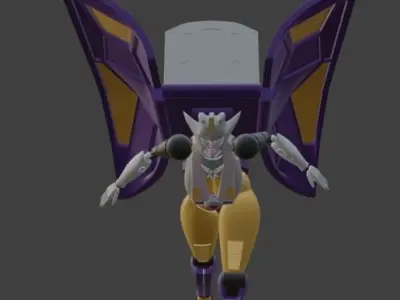 Deltas Speedboat 3D model