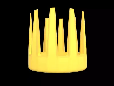 Crown v1 010 Low-poly 3D model
