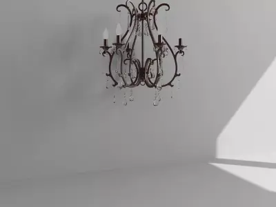 Vol1 Light fixture0020 VR 3D model
