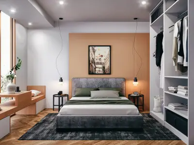 House Interior 3D model get