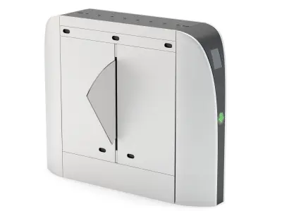 Automatic Turnstiles Gate 3D model