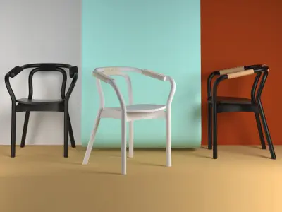 Knot Chair 3D model