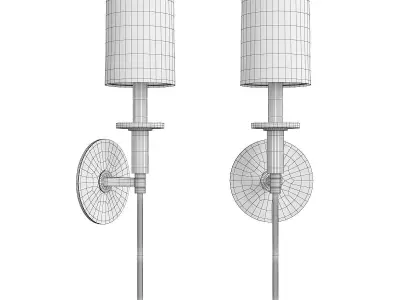 Amherst Sconce Low-poly 3D model