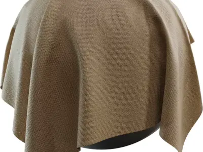 Jute Canvas Texture PBR Texture