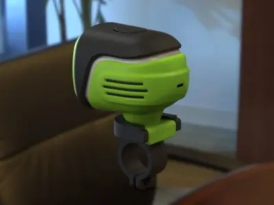 Rechargeable Lamp Search-Light  Head-Light   3D print model