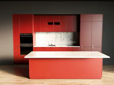 116-Kitchen8 matte 10 3D model