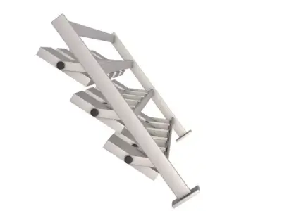 Stadium Lights Panel 3D model