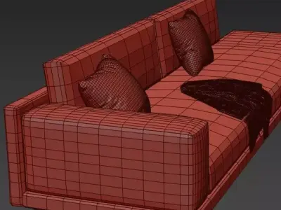 Mondrian Sofa 3D model